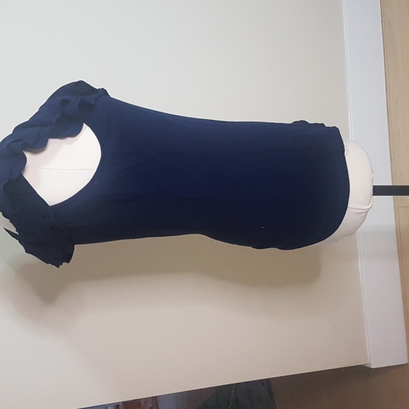 Lauren Ralph Lauren double ruffled sleeveless tank top - Picture 3 of 6